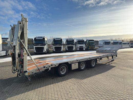 Hangler 3-aks 3,60m ramper Maskintrailer - 4