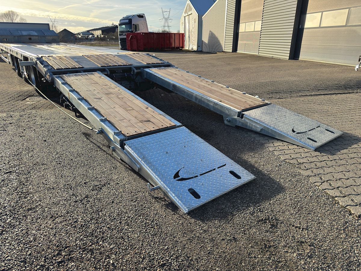 Hangler Hangler 3-aks 3,60m ramper Maskintrailer