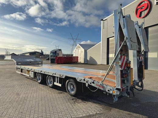 Hangler 3-aks 3,60m ramper Maskintrailer - 2