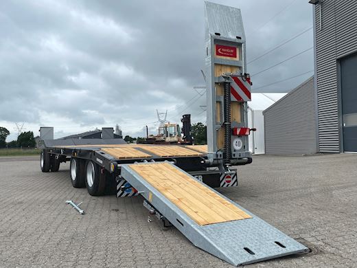 Hangler 3-aks 30-tons maskinhænger til TRAKTOR Maskinanhænger - 11