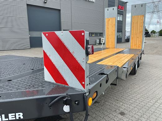 Hangler 3-aks 30-tons maskinhænger til TRAKTOR Maskinanhænger - 18