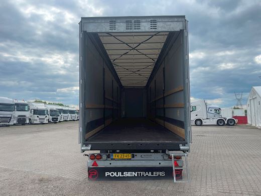 Hangler 3-aks mega gardintrailer hævetag + automatisk skydetag Curtains - 7