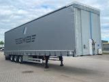 Hangler 3-aks mega gardintrailer hævetag + automatisk skydetag Curtains - 5