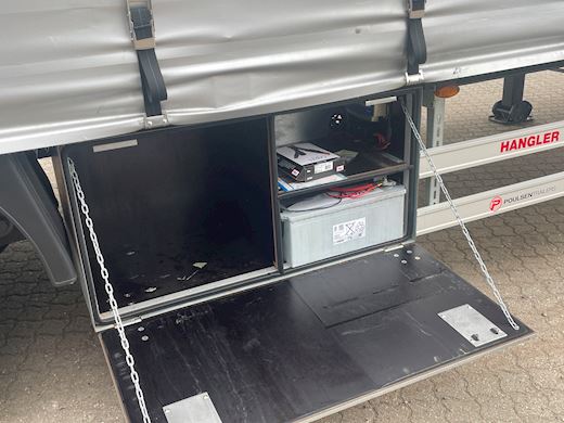 Hangler 3-aks mega gardintrailer hævetag + automatisk skydetag Curtains - 14