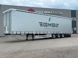 Hangler 3-aks mega gardintrailer hævetag + automatisk skydetag Curtains - 1