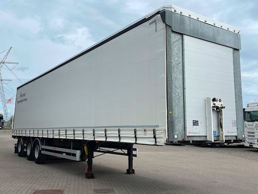 Hangler 3-aks gardintrailer hævetag Gardin - 5