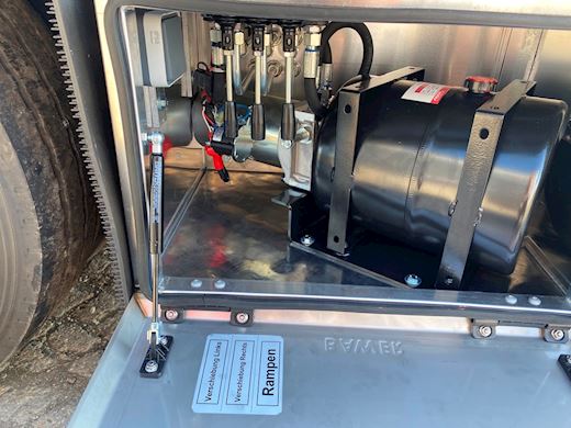 Hangler 4-aks 2-delt ramper Helgalvaniseret Maskintrailer - 19