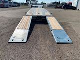 Hangler 4-aks 2-delt ramper Helgalvaniseret Maskintrailer - 9