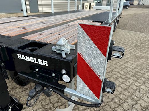Hangler 3-aks 6,90m maskinkærre + løse ramper DEMO Machine trailer - 12