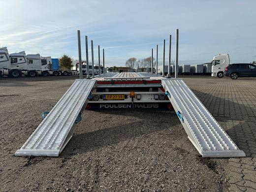 Hangler 3-aks 6,90m maskinkærre + løse ramper DEMO Machine trailer - 11