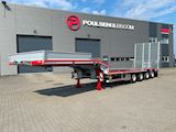 Hangler 4-aks 4,20m 2-delt heldækkende rampe Maskintrailer - 1