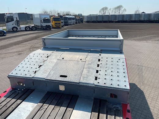 Hangler 4-aks 4,20m 2-delt heldækkende rampe Maskintrailer - 11