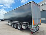Hangler 3-aks gardintrailer hævetag + kæpstokke Curtains - 2