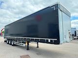 Hangler 3-aks gardintrailer hævetag + kæpstokke Curtains - 5