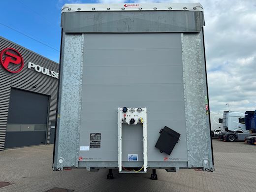 Hangler 3-aks gardintrailer hævetag + kæpstokke Curtains - 6