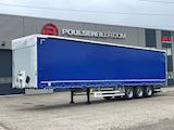 Hangler 3-aks gardintrailer folde-/slædelift + hævetag Curtain-Sider - 1