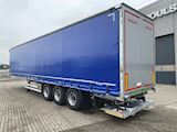 Hangler 3-aks gardintrailer folde-/slædelift + hævetag Curtain-Sider - 2