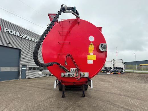 A.P. Gyllevogne 4-aks 38m3 gylletrailer biogas Gülle Auflieger - 6