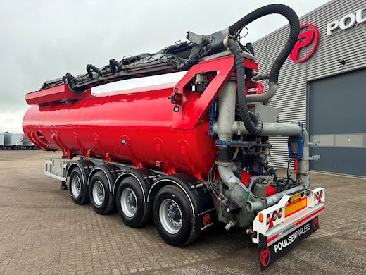A.P. Gyllevogne 4-aks 38m3 gylletrailer biogas Gülle Auflieger - 2