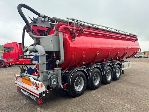 A.P. Gyllevogne 4-aks 38m3 gylletrailer biogas Gülle Auflieger - 4