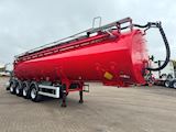 A.P. Gyllevogne 4-aks 38m3 gylletrailer biogas Gülle Auflieger - 5