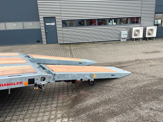 Hangler 4-aks maskinanhænger/blokvogn Maschine-Anhänger - 8
