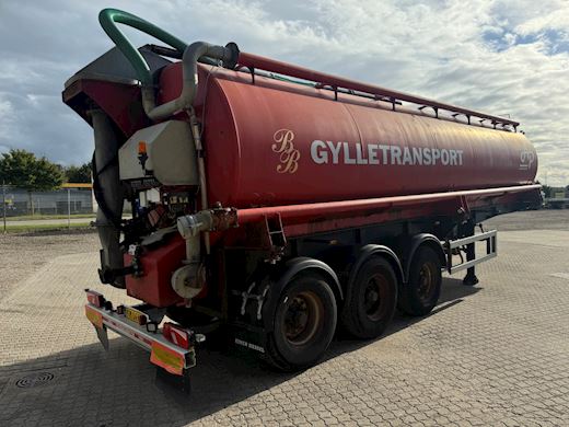 A.P. Gyllevogne 3-aks 34m3 gylletrailer/vandtrailer Gülle Auflieger - 4
