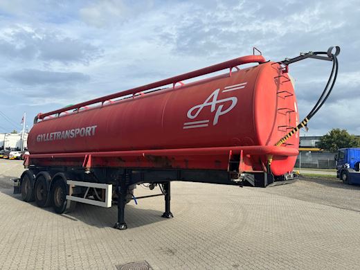 A.P. Gyllevogne 3-aks 34m3 gylletrailer/vandtrailer Gülle Auflieger - 5