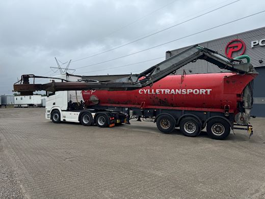 A.P. Gyllevogne 3-aks 34m3 gylletrailer/vandtrailer Gülle Auflieger - 16