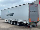 Hangler 3-aks mega gardintrailer hævetag Curtain-Sider - 2