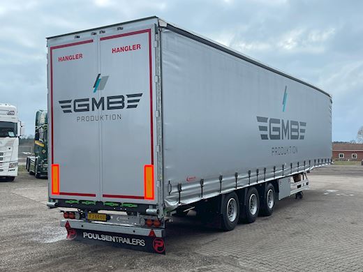 Hangler 3-aks mega gardintrailer hævetag Curtain-Sider - 4