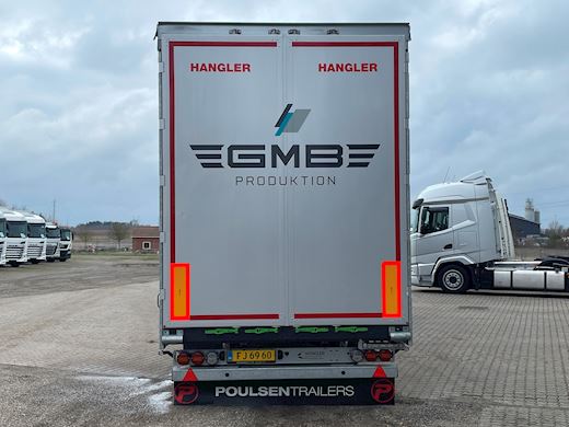 Hangler 3-aks mega gardintrailer hævetag Curtain-Sider - 3