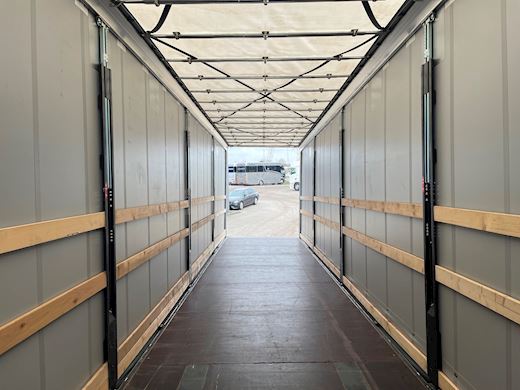 Hangler 3-aks mega gardintrailer hævetag Curtain-Sider - 10