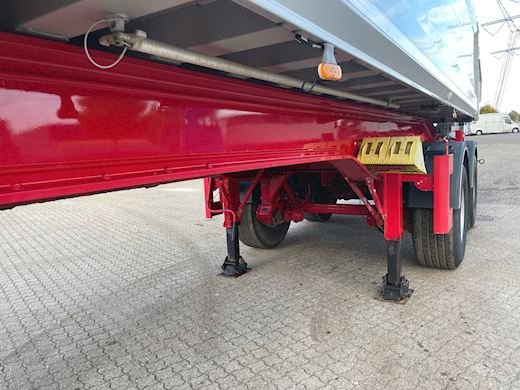 Benalu 2-aks 24m3 alu-chassis Kippanhänger - 9