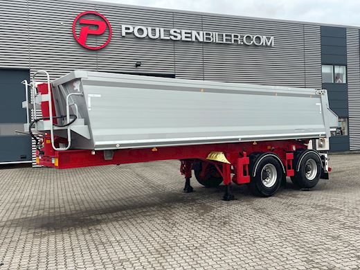 Benalu 2-aks 24m3 alu-chassis Kippanhänger - 1