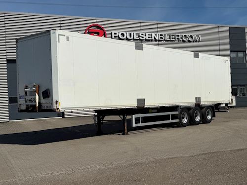 Krone 3-aks bokstrailer double-stock, Boks Trailer