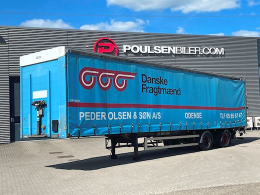 Kel-Berg 2-aks Gardintrailer Gardin - 1
