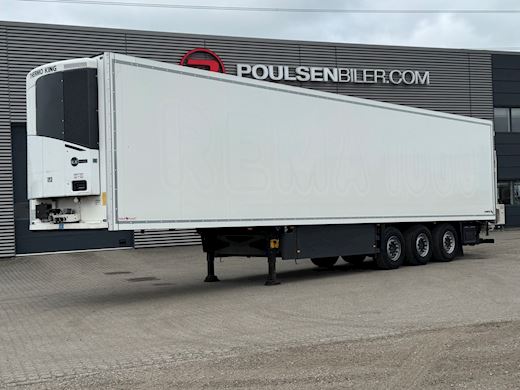Schmitz 3-aks køletrailer med lift + doublestock Køle - 1
