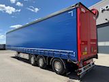 Kel-Berg 3-aks gardintrailer hårdttræ + kæpstokke Gardin - 2