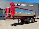 KLC Trailer 2-aks isoleret asfalt 26m3 Tip - 1