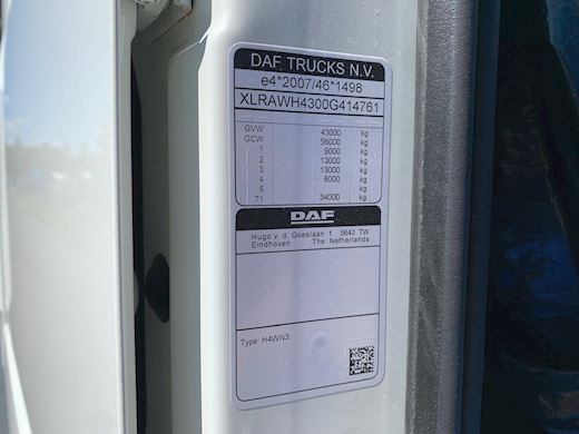 DAF XF 430 8x4*4 Fahrgestell - 18