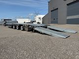 Hangler 3-aks AgroLine maskintrailer med hjulbrønde Maskintrailer - 16