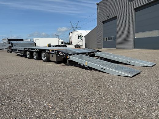 Hangler 3-aks AgroLine maskintrailer med hjulbrønde Maskintrailer - 16