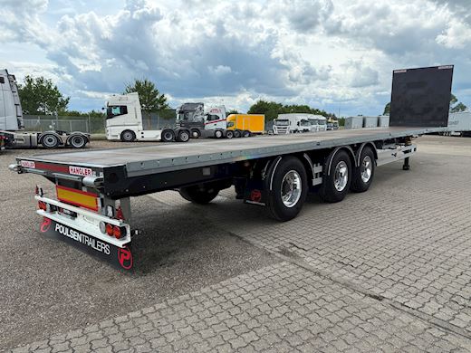 Hangler 15-meter halmtrailer / åben trailer Åben - 6