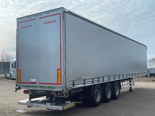 Hangler 3-aks gardintrailer folde-/slædelift + hævetag Gardin - 4
