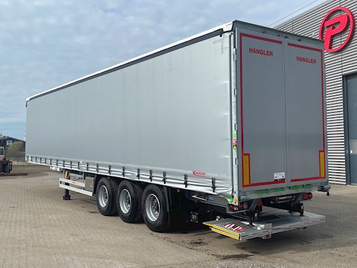 Hangler 3-aks gardintrailer folde-/slædelift + hævetag Gardin - 2