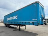 Krone 3-aks 13,60m gardintrailer folde-/slædelift Gardin - 5