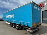 Krone 3-aks 13,60m gardintrailer folde-/slædelift Gardin - 2