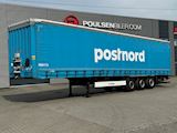 Krone 3-aks 13,60m gardintrailer folde-/slædelift Gardin - 1