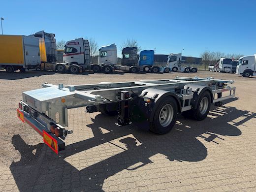 Hangler 2-aks veksellads kærre Veksellad/Container - 4